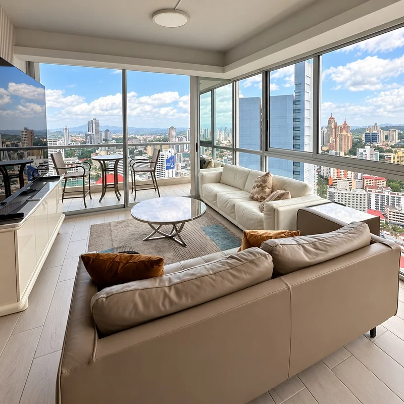 Apartamento Amoblado en Alquiler en PH Urbana, Obarrio - SG en Ciudad de Panamá, Panamá