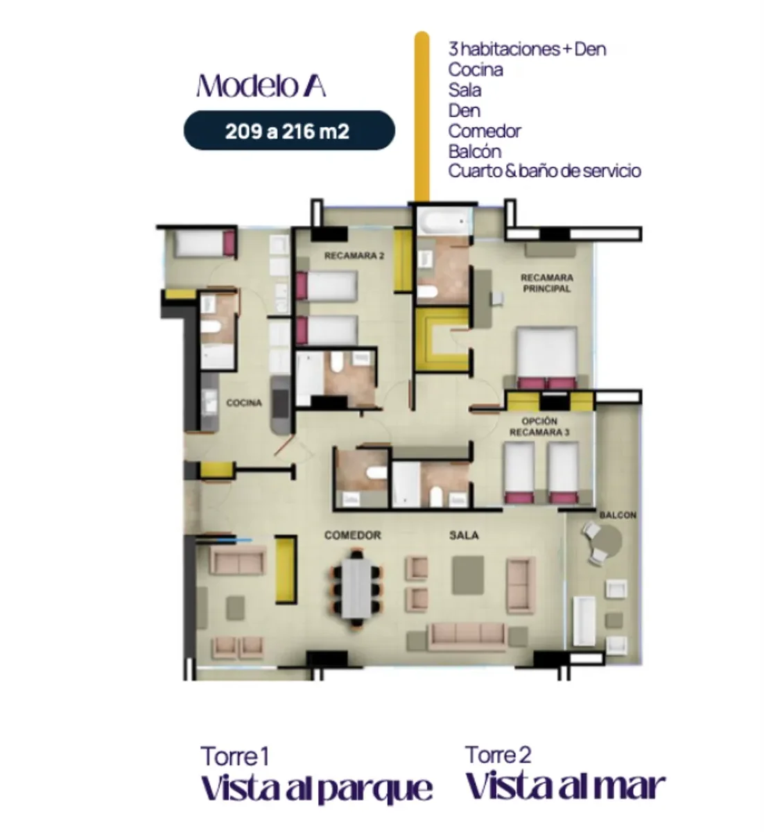 VENTA DE APARTAMENTO EN PH LUMIERE - COSTA DEL ESTE - SG en Ciudad de Panamá, Panamá