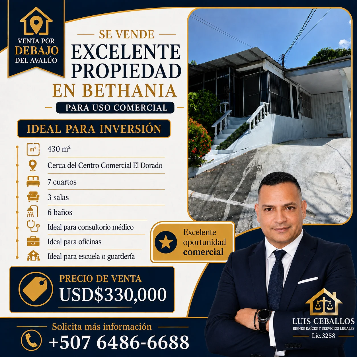 EXECELENTE OPORTUNIDAD VENTA SE VENDE CASA EN BETANIA PARA NEGOCIOS en Panamá, Panamá