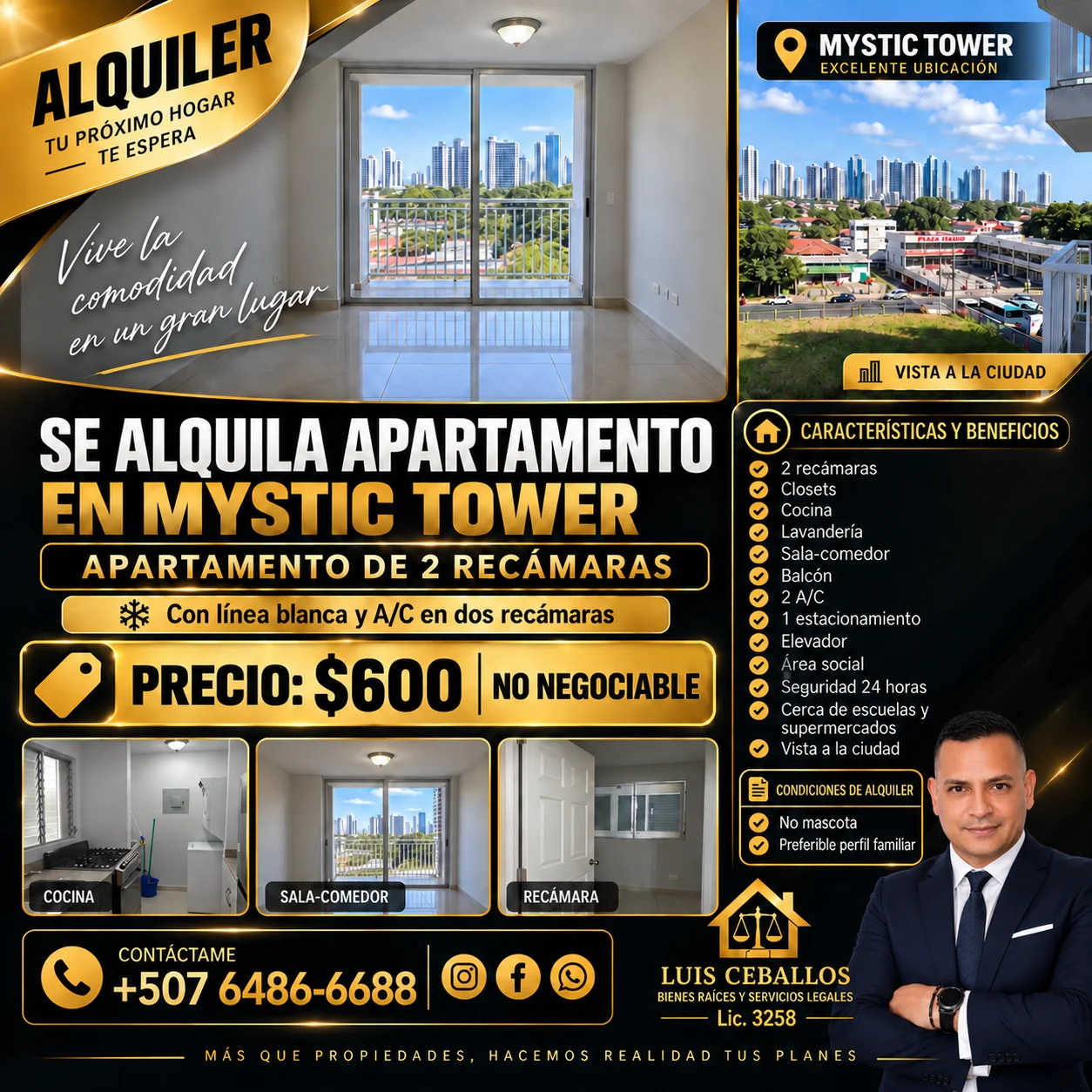 Se Alquila Apartamento en Panamá