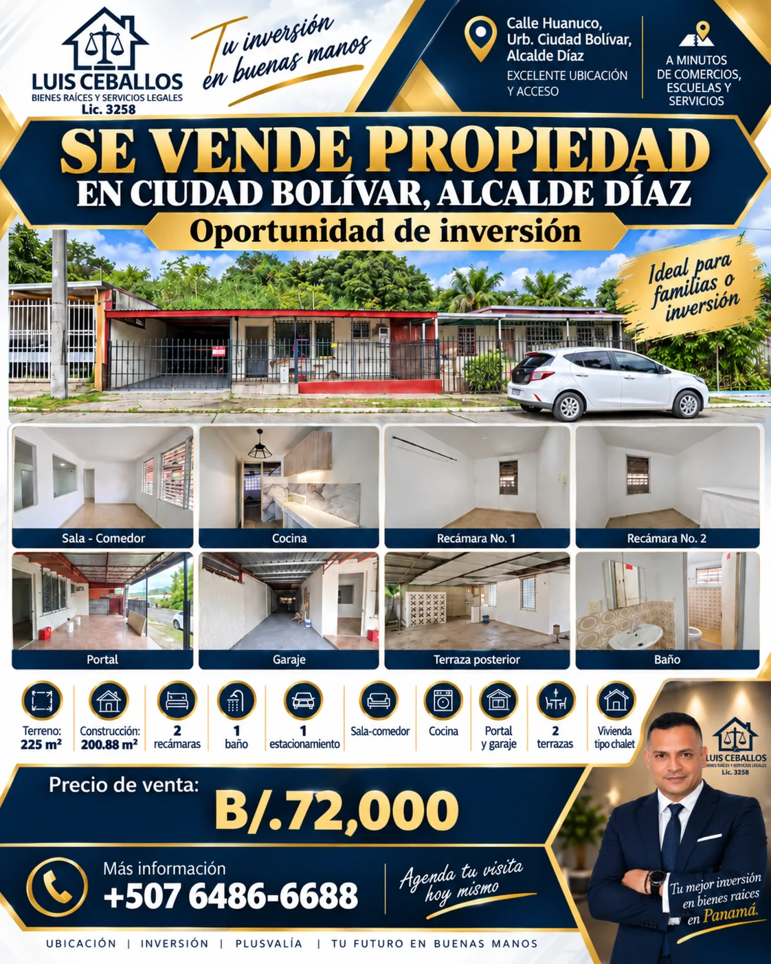 GRAN OPORTUNIDAD DE INVERSIÓN VENTA DE CASA EN ALCALDE DIAZ en Panamá, Panamá